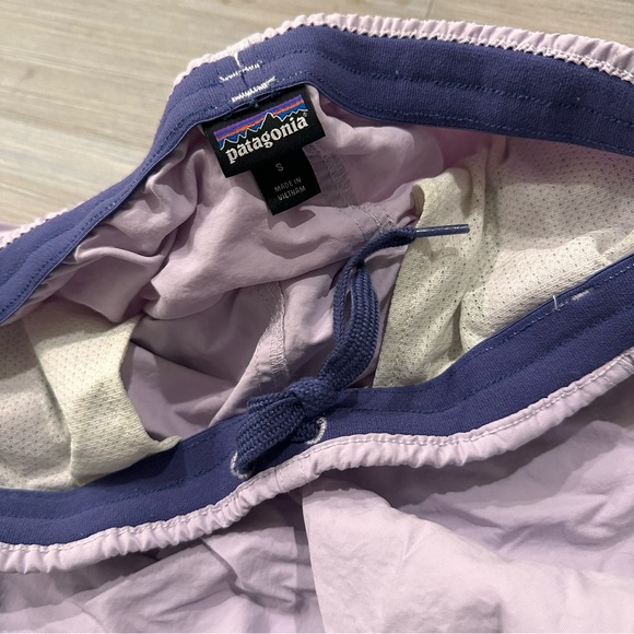 Patagonia Women's Lavender Athletic Shorts - Picture 2 of 2